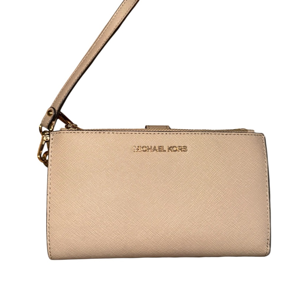 Michael Kors Tan Wristlet